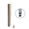 Bollard Surface Mount Concealed Base 90mm x 1000mm Stainless Steel