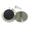 Tactile Indicator Single Studs - TGSI Stainless Steel w/ Black Poly Insert