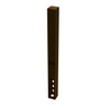 Bollard Recycled Plastic - REPLAS - 125mm x 125mm Square 1500mm BROWN