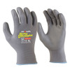 Grey Knight PU Coated Nylon Gloves
