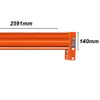 Pallet Racking Cross Beam - 140mm x 50mm x 2591mm