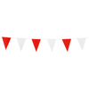 Red & White Alternating Safety Bunting - Small Flags