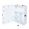 Empty Metal First Aid Cabinet