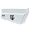 Tapered Under Tray Steel Ute Toolbox - White