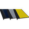 Stair Nosing - Appular Ribbed Recess - Black Anodised - Black, Grey or Yellow Ribbed Insert (Sold Per Metre)