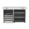 Steel Ute Tool Box with Vertical Drawers - Large