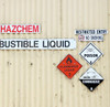 HAZCHEM Flammable Gas (270MM) Diamond - Metal