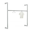 Ezyrail Industrial Clothes Rack - 2M Unit