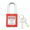LOTO Padlock - Unique Key - Red 