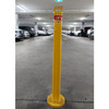 Bollard Removable 90mm x 1000mm Surface Mount Slider Type - Keyed Alike