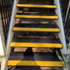 Fibreglass 70mm x 30mm Stair Nosing  - Yellow or Black - Sold Per Metre