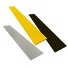 Rubber insert for aluminium stair nosing - Yellow OR Black OR Grey (per metre)