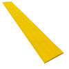 Rubber insert for aluminium stair nosing - Yellow OR Black OR Grey (per metre)