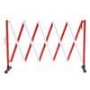 Expanding Barrier - 3 Metres - Metal with Plastic Feet