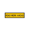 Road Work Ahead Sign - 3 Sizes - Corflute