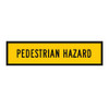 Pedestrian Hazard Sign - 2 Sizes - Corflute