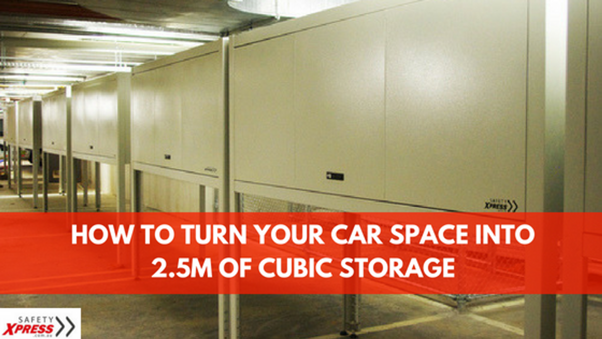 Turn Your Car Space Into 2.5m Of Cubic Storage