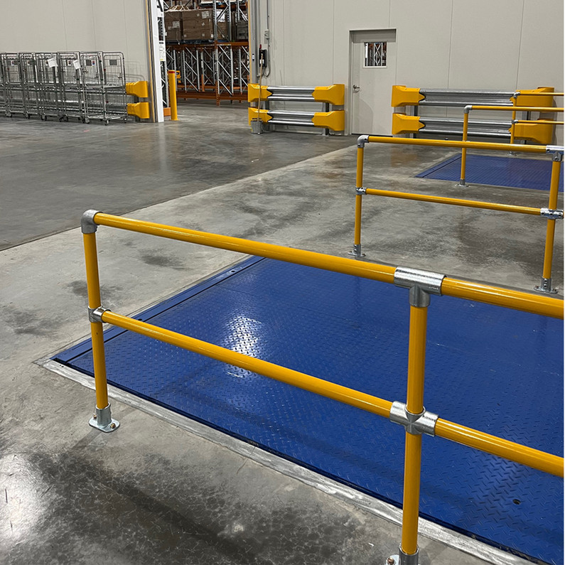 EzyRail- The Ultimate Modular Handrail System for Safety & Convenience