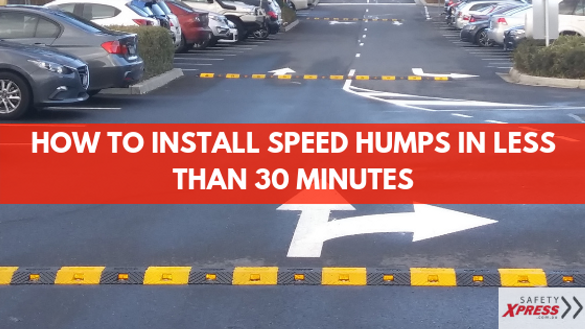 How to Install Speed Humps in Less Than 30 Minutes