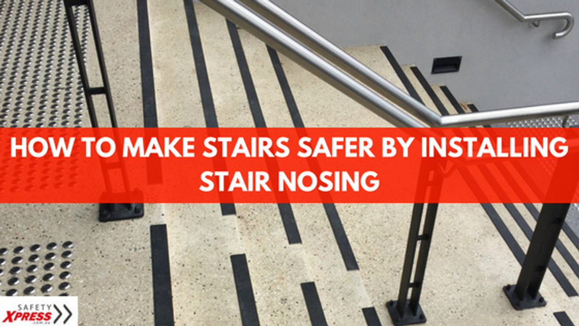 How To Make Stairs Safer By Installing Stair Nosing