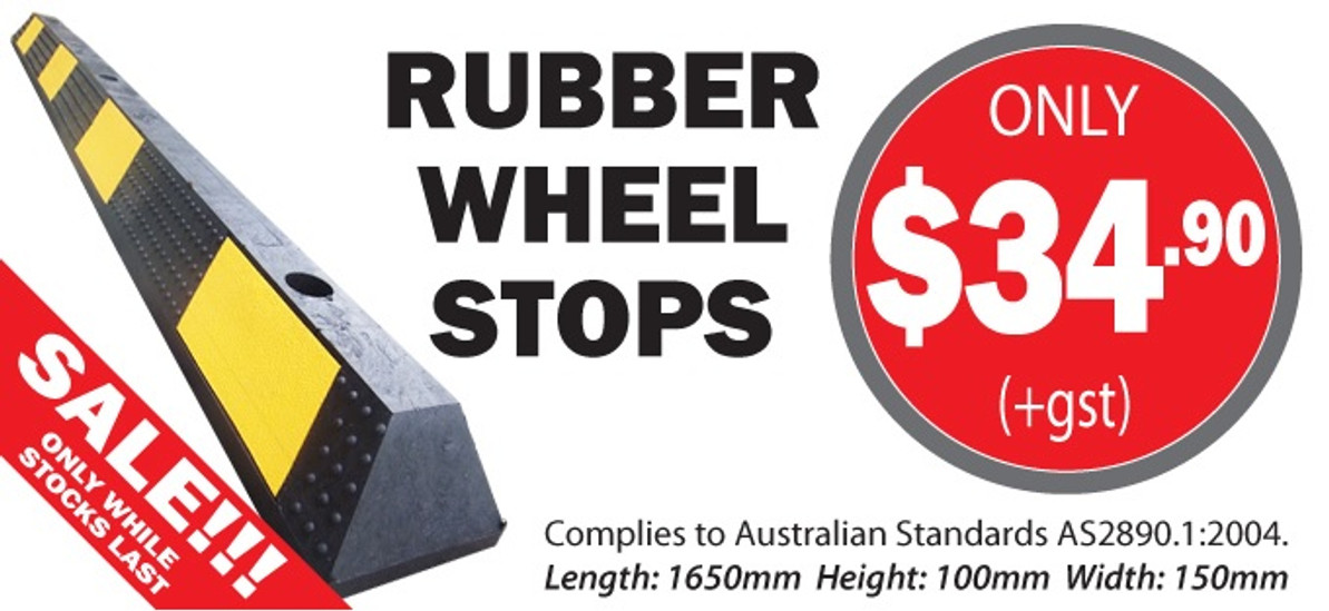 WHEEL STOPS AT LOW PRICES! 