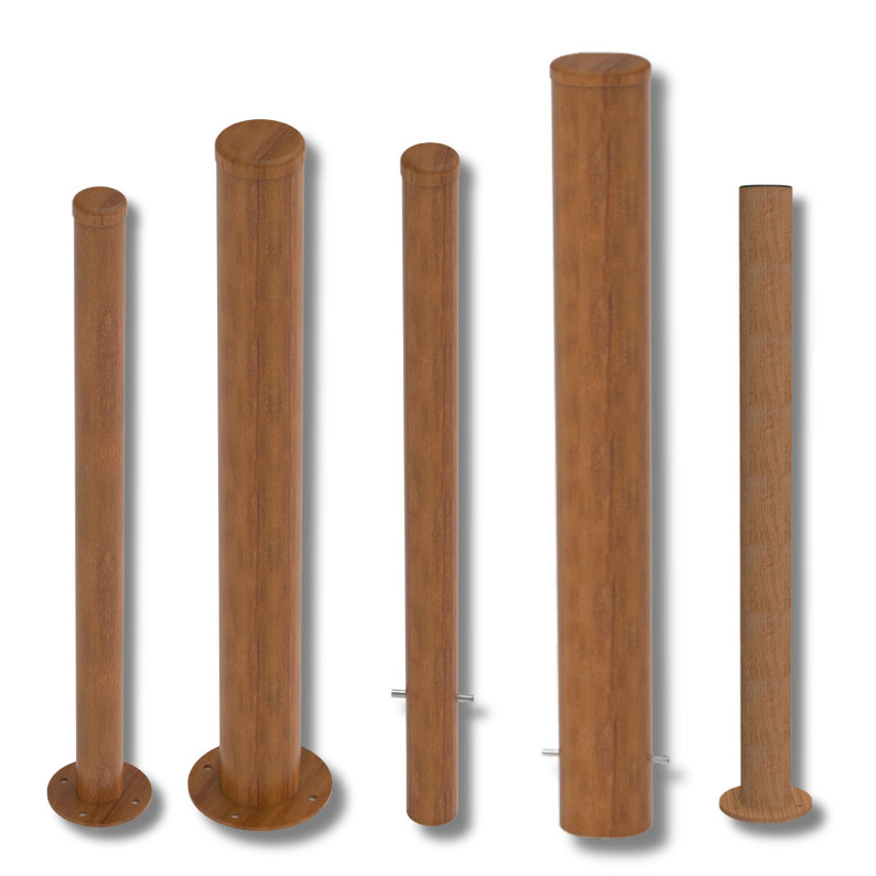 Timber Look Bollards: The Perfect Blend of Safety, Style & Strength