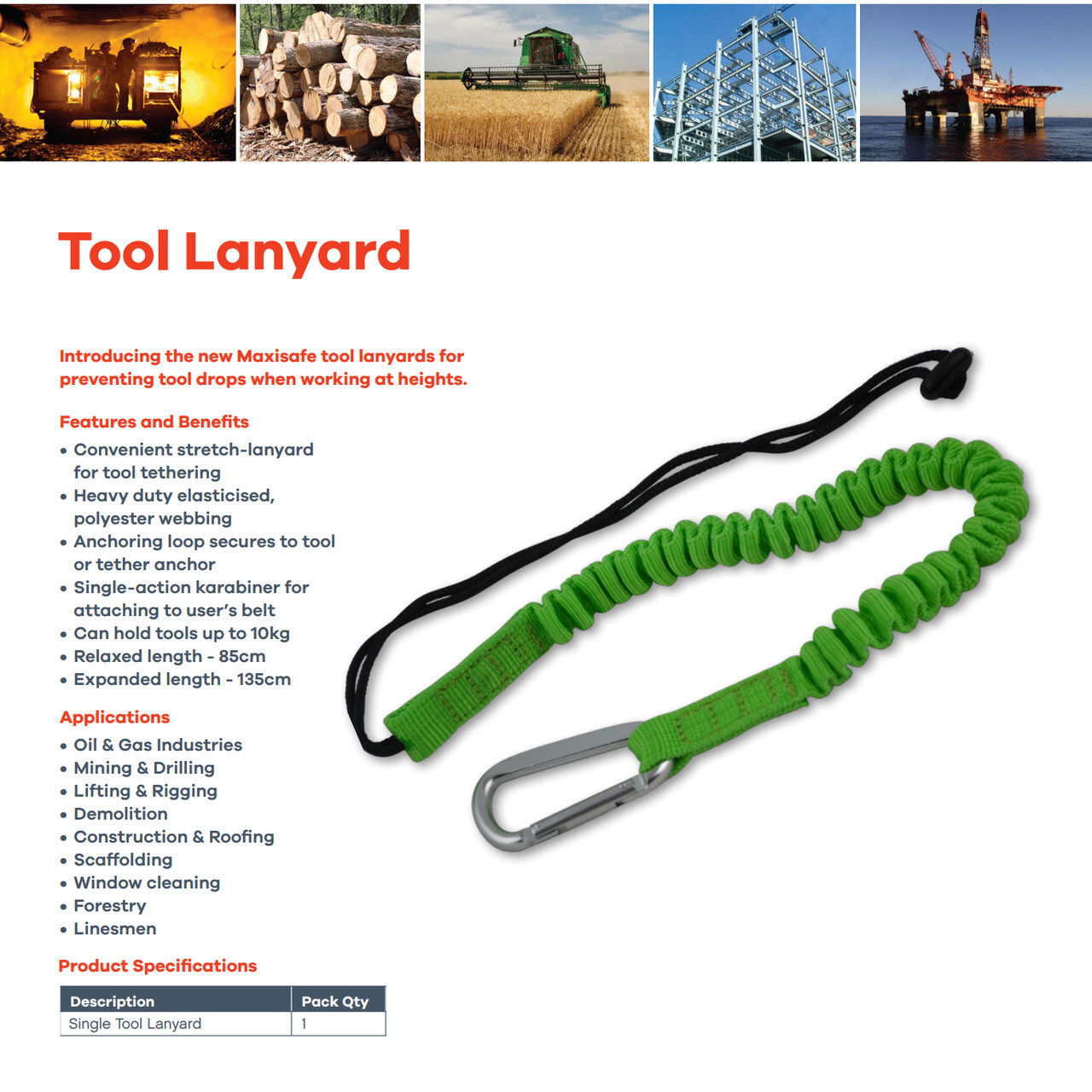 Tool Lanyard Safety Xpress