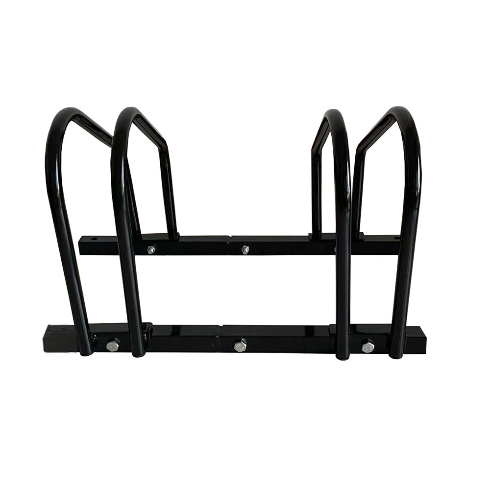 Residential Bike Parking Stand Single Tier To Fit 2 Bikes Safety