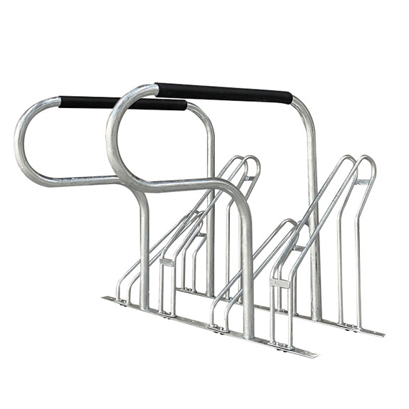 Bike Rack - P-Style Surface Mounted - Galvanised | Safety Xpress