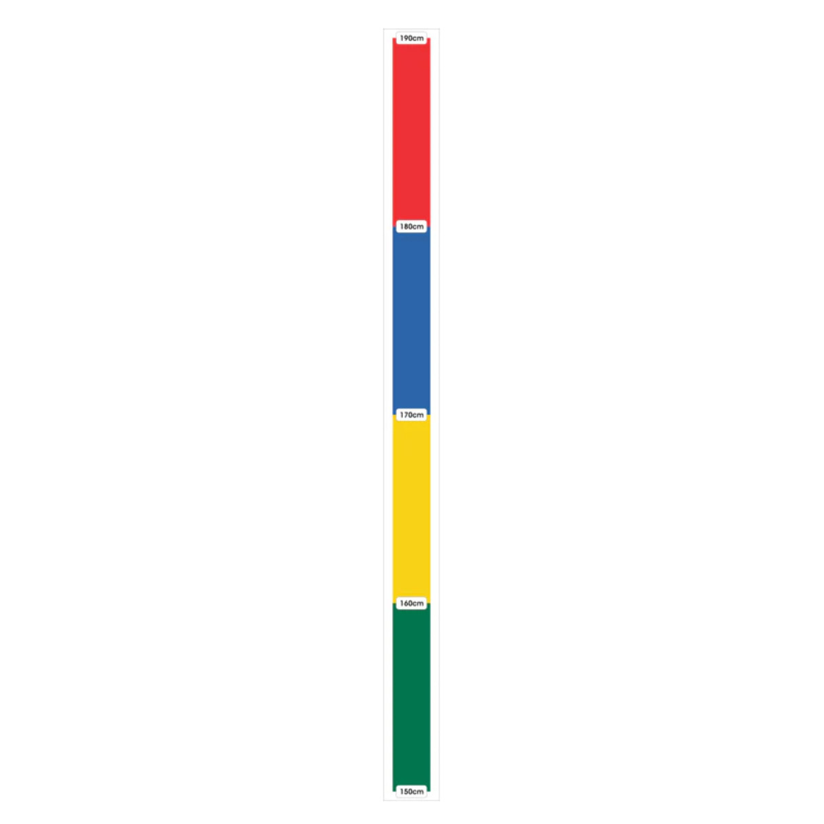 Security Height Indicator Strip - Colour - 410MM - Safety Xpress