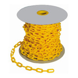Plastic Safety Chain - Yellow - 40M Roll | Safety Xpress