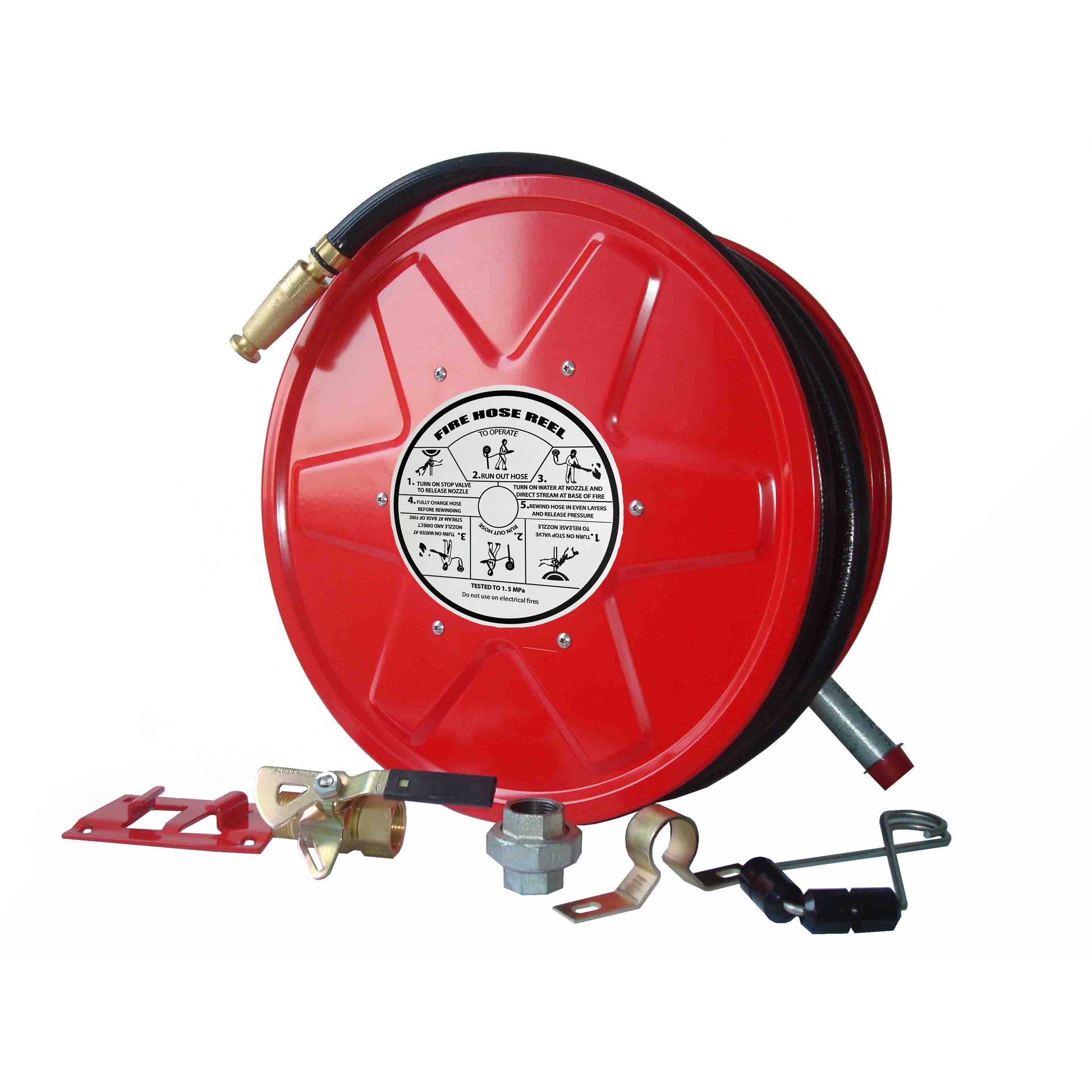 Fire Hose Reel Sticker Safety Xpress