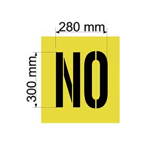 Line Marking Stencil NO 300MM 2mm OR 3mm Thickness Safety Xpress