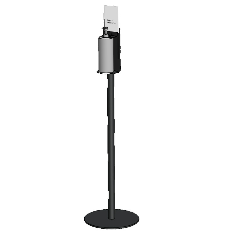 Hand Sanitiser Bottle Dispenser Stand Safety Xpress