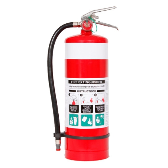 Fire Extinguisher - ABE - Dry Chemical  4.5KG - with Hose - High Performance -  BE Mine Approved
