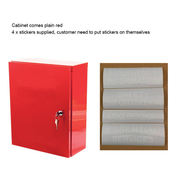 Emergency Services Cabinet For Storage of Log Books