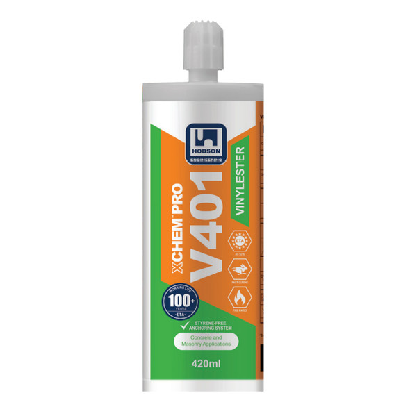 Hobson V401 XChem Pro Vinylester - 420ml - Heavy Duty