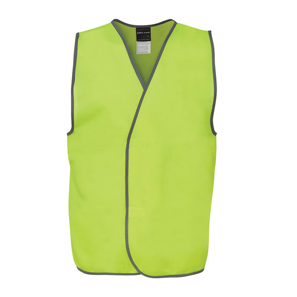 Hi-Vis Plain Yellow Safety Vest