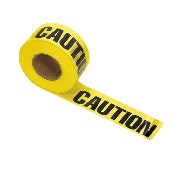 Barrier Tape - Caution Tape - 75mm Wide 100 Metre Roll
