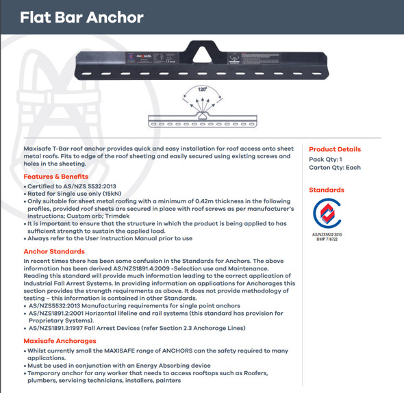 Flat Bar Anchor