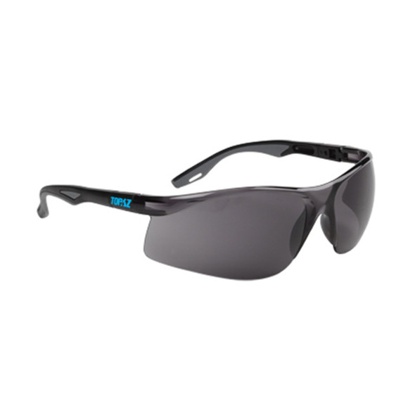 Topaz Safety Glasses - Smoke Lens