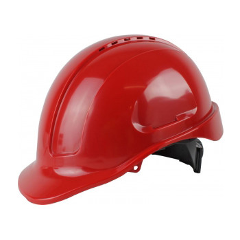 Hard Hat with Ratchet Harness - Vented