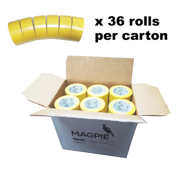 Masking Tape Magpie - Carton of 36 rolls - 48mm x 50 Metre per Roll