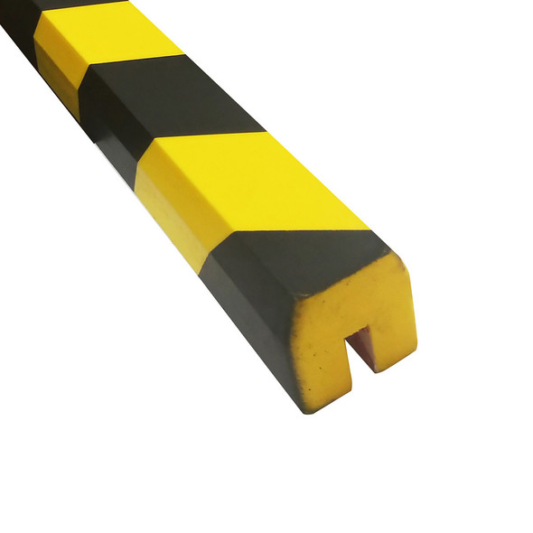 Foam Impact Protection Edge Strip - Barn Profile - Push Fit - 1000mm x 68mm