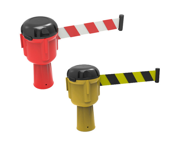 Cone-Top 9M Retractable Tape Barrier