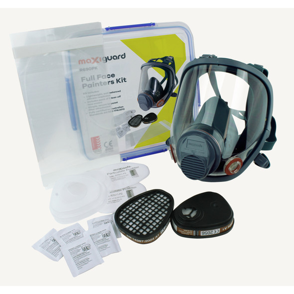 Full Face Respirator Chemical Kit - Size Large