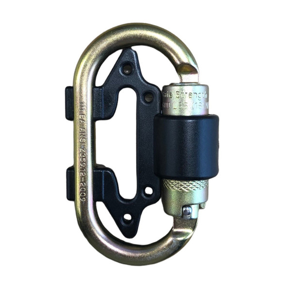 Twin Retractable Lanyard Karabiner Connector