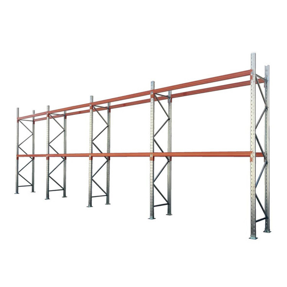 Pallet Racking System - 4 Bay - 2.5m to 6m High