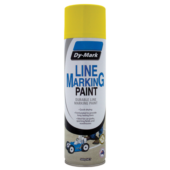 Line Marking Spray Paint - White or Yellow - 3 Pack
