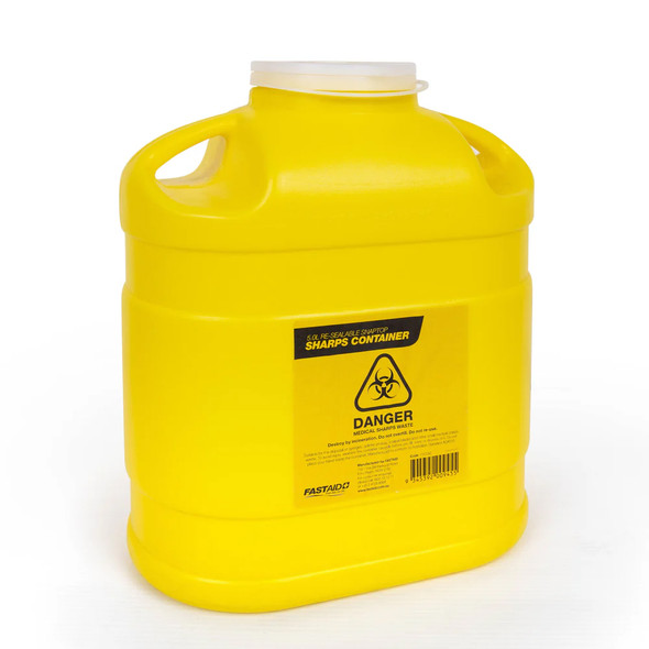 Plastic Sharps Container - 5L